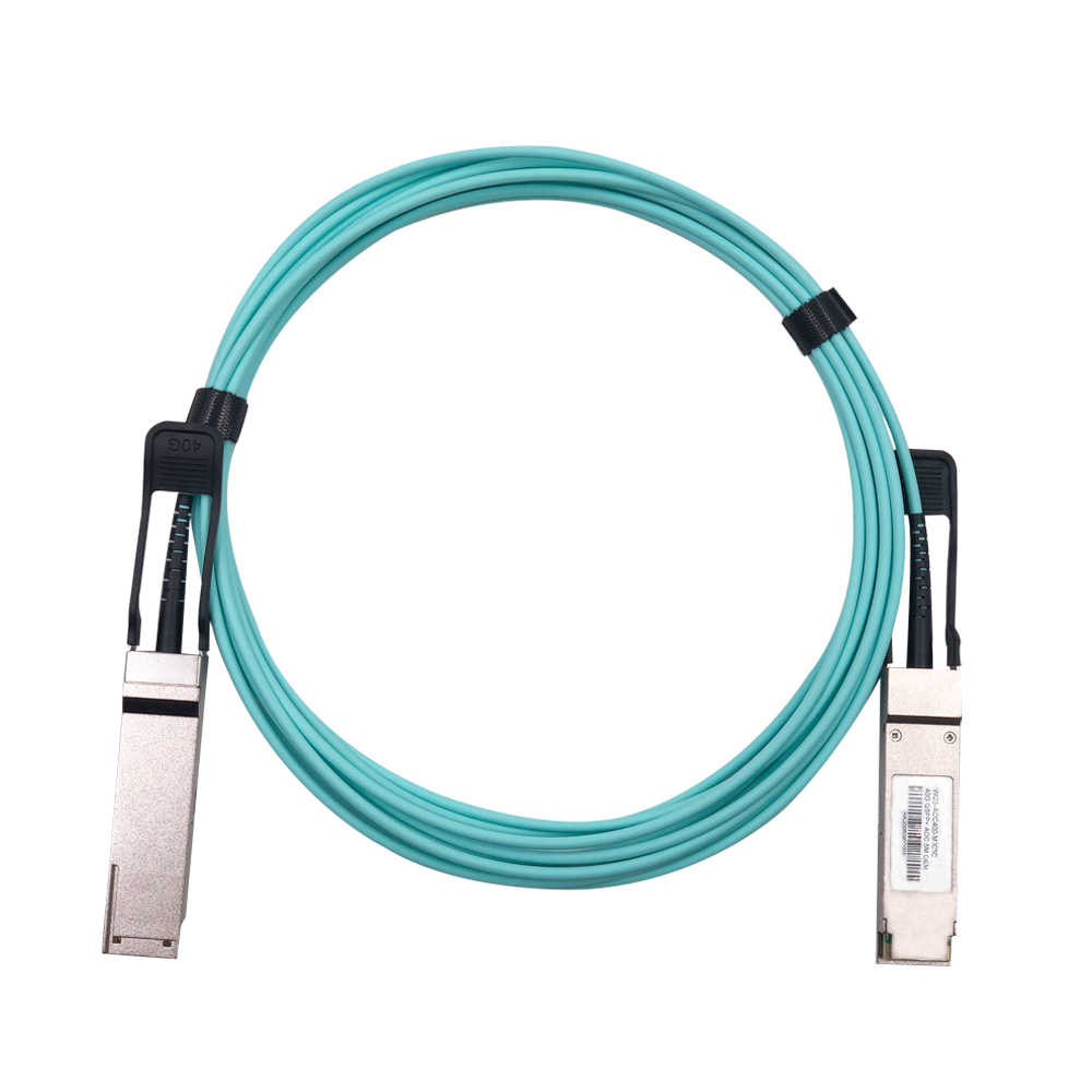 Высокоскоростной кабель 40G QSFP + к QSFP + AOC 5 м Активный оптический кабель QSFP + 40GbE