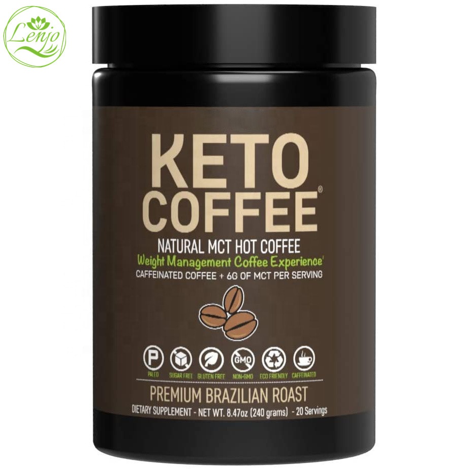 Keto диета, растворимый кофе, жировой напиток для кетогенической диеты, производство кетона, энергетический Keto coffee