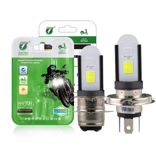 M11U H4 P15D motorcycle led headlight bulb for Motorbike headlamp 8W *2 ATV COB Motor headlamp