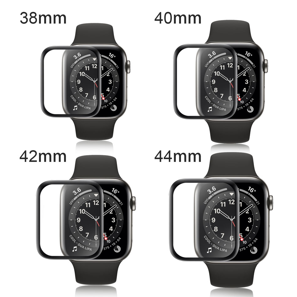 Протектор экрана Coolyep HD для apple watch, протектор экрана Apple Watch серии 6 SE 5 4 3, закаленное стекло для iwatch