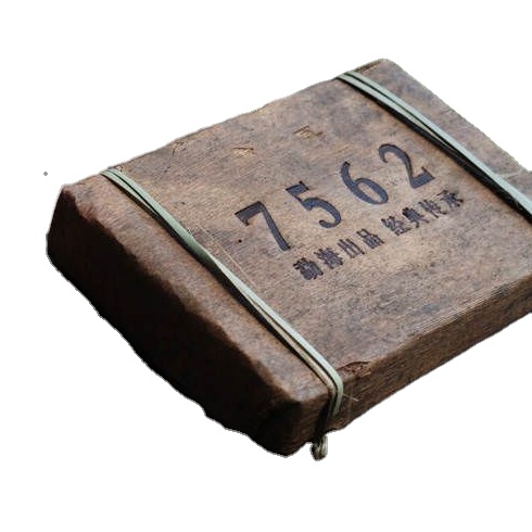 Compressed Yunnan Pu Erh puer dark Brick Tea. 7562 puer slimming tea