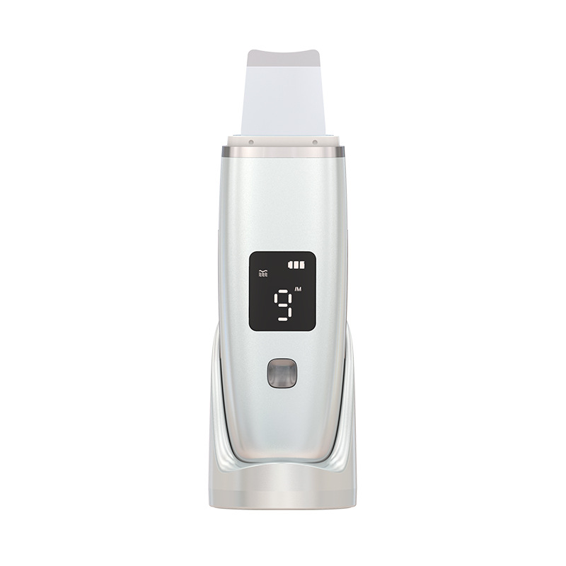 Heat Skin Scrubber Spatula Multi function skin care tool Facial Lifting with micro current LED Blackhead Removal machine
