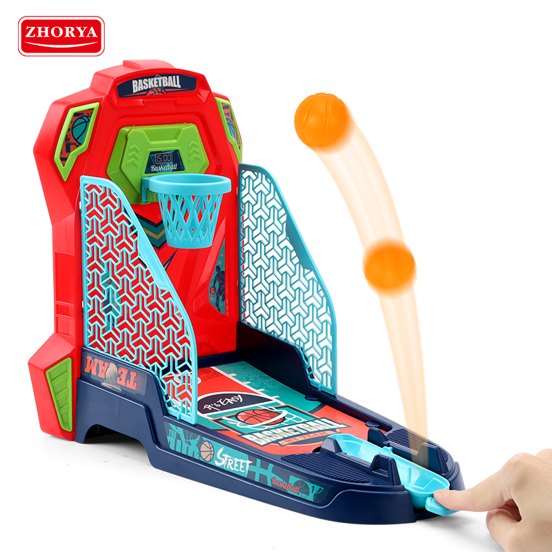 Zhorya hot sale kidshooting mini basketball table finger board game toy