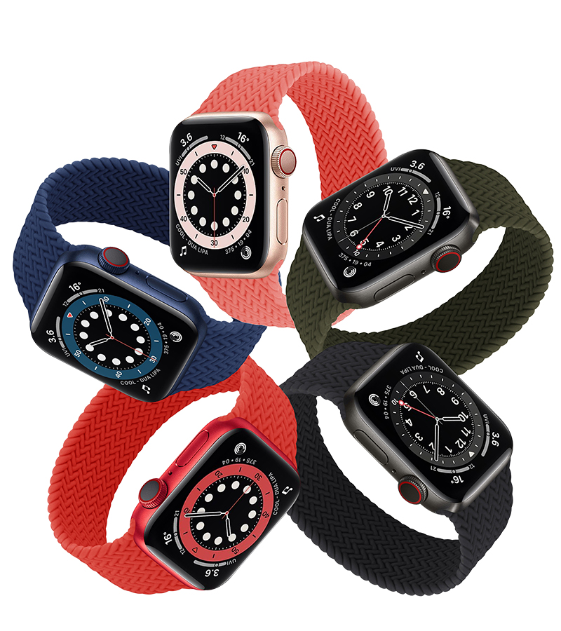 Ремешок силиконовый для Apple watch band 44 мм 40 мм 38 мм 42 мм, эластичный текстурный браслет для iWatch 3 4 5 se 6 Series