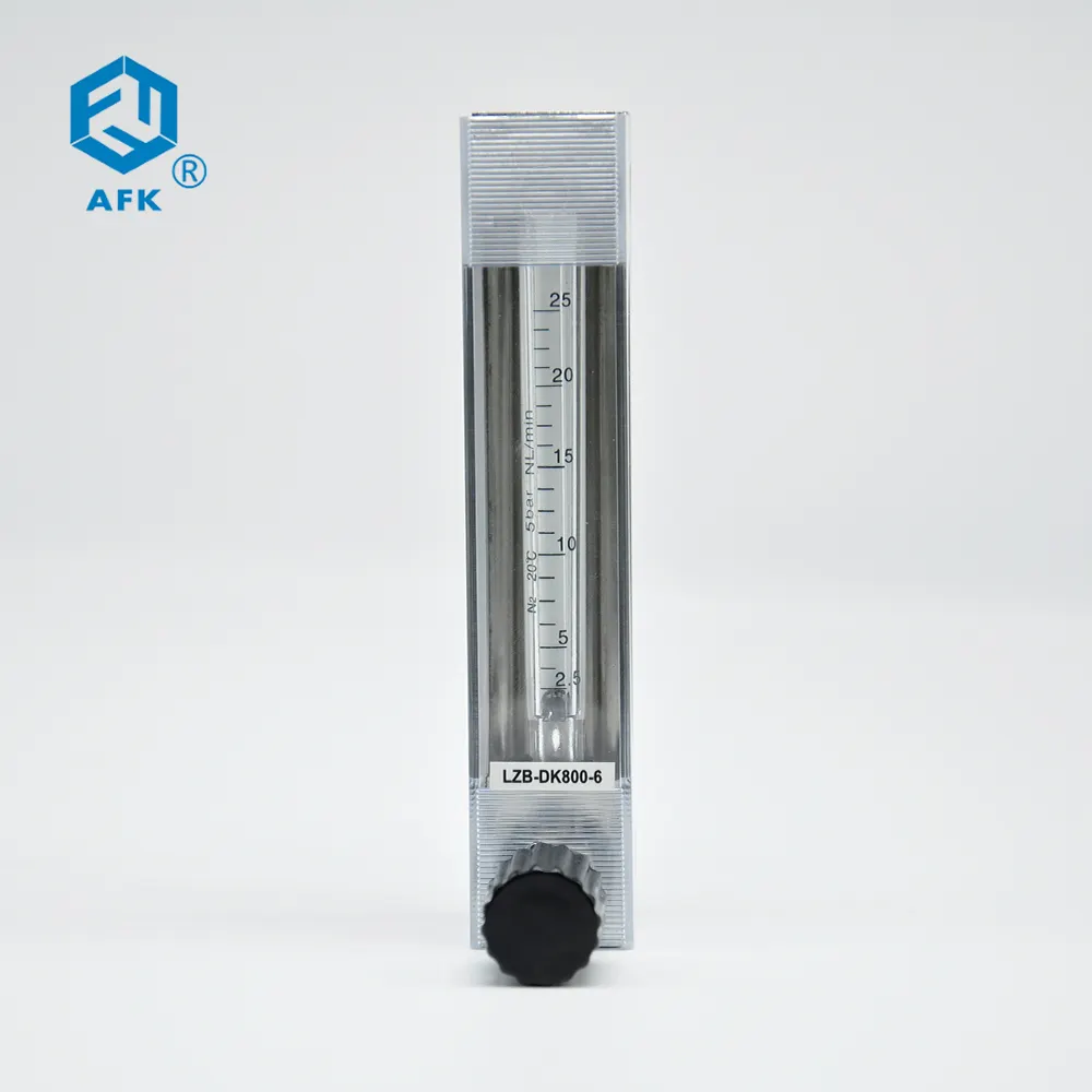 Accurate Air Oxygen Nitrogen Flowmeter Rotameter LCD Display 30-300 LPM Rotamter