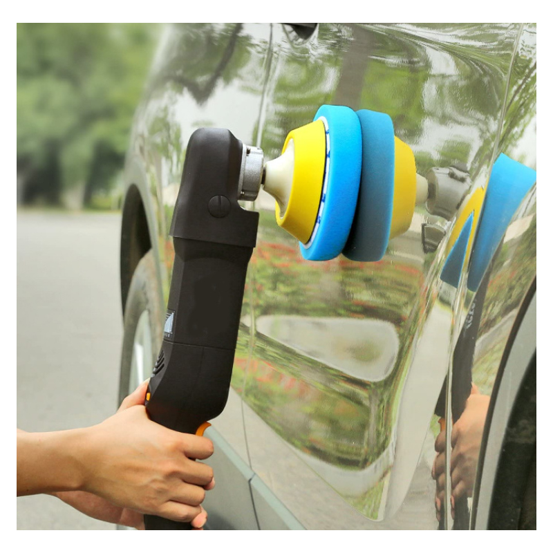 6 inch 150 mm buffing pad car waxing polishing Self-Adhesive Checkered Foam Pad