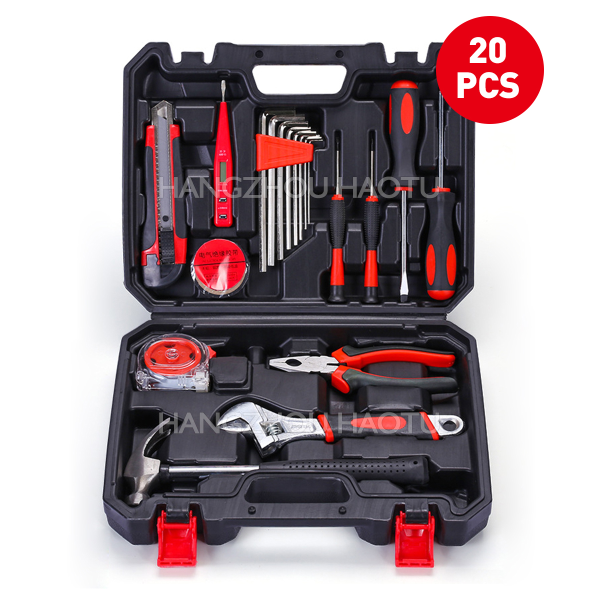20pcs High Quality Household Repair Custom Logo Metal Professional Tool Set