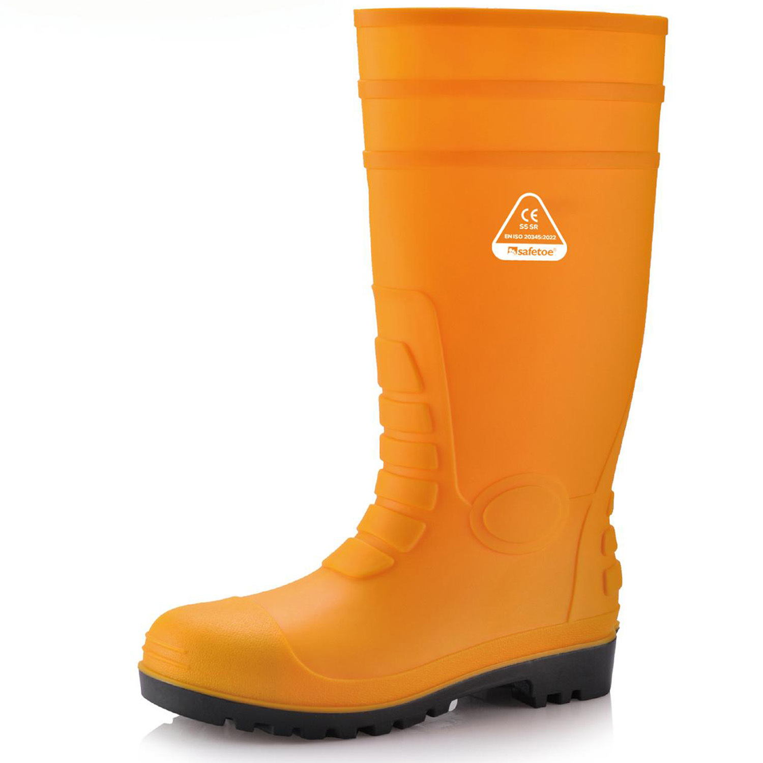 Waterproof Rubber Wellington Rain Boots, Wholesale Steel Toe Safety PVC Gum Boots for Industry, Fishing Men & Women Manufacturer