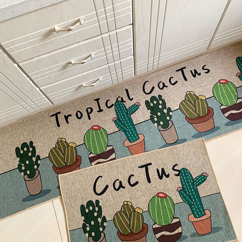 New Arrival Non-slip Texture Wear-resistant Scratch-resistant Kitchen Rubber Mat