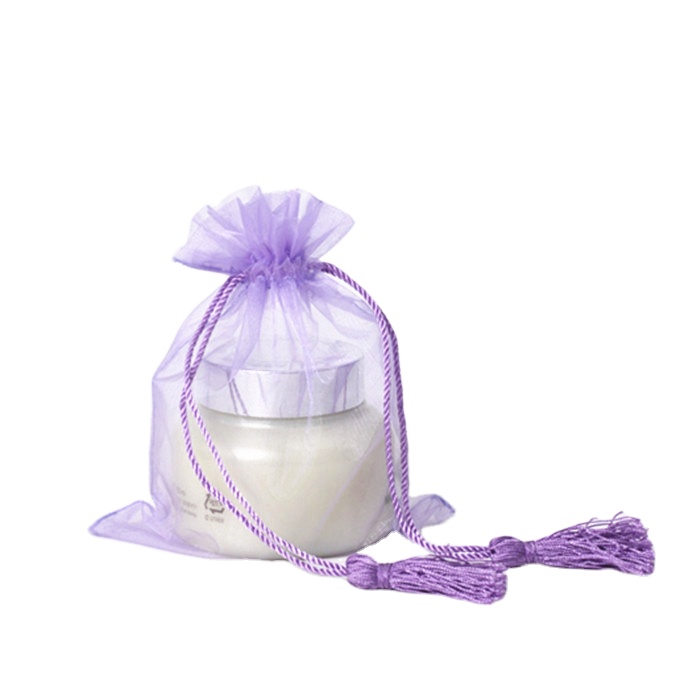 Luxury Promotional Packing Bag Gift Organza Pouch Bags with drawstring tassel for Jewelry