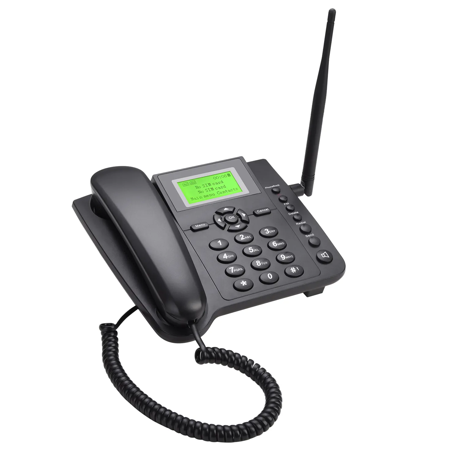 4G Fixed Wireless Phone Desktop Cordless Telephone Support VOLTE Dual With Sim Card For Office Home Business