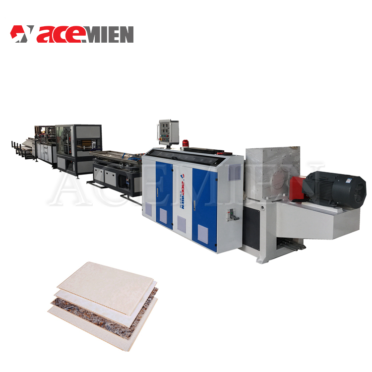 2021 Quality Assurance PVC Wall Panel Machine High Exactness Extruder Machine