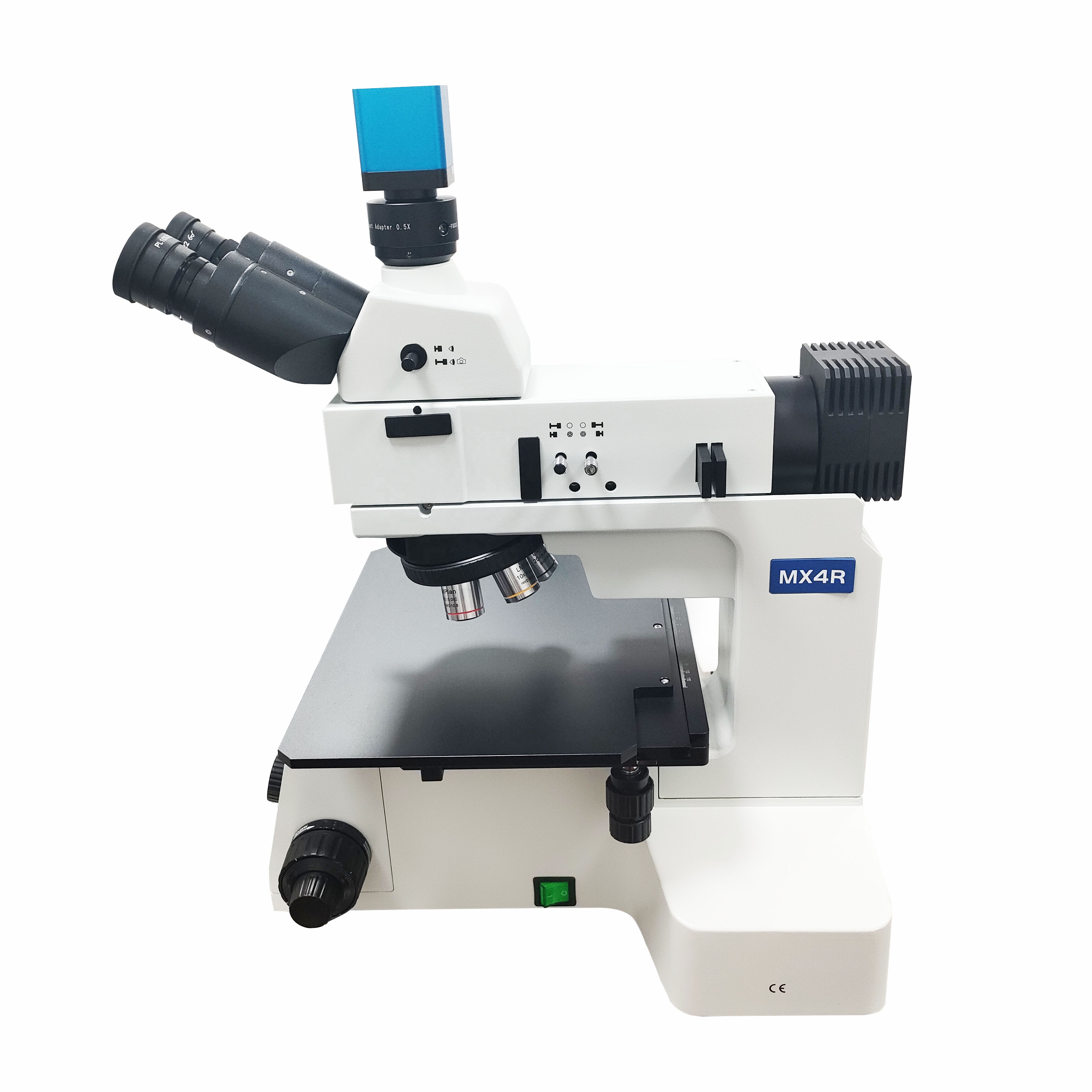 Laboratory Equipment Up And Down Adjustable Light Source Metallurgical Microscope