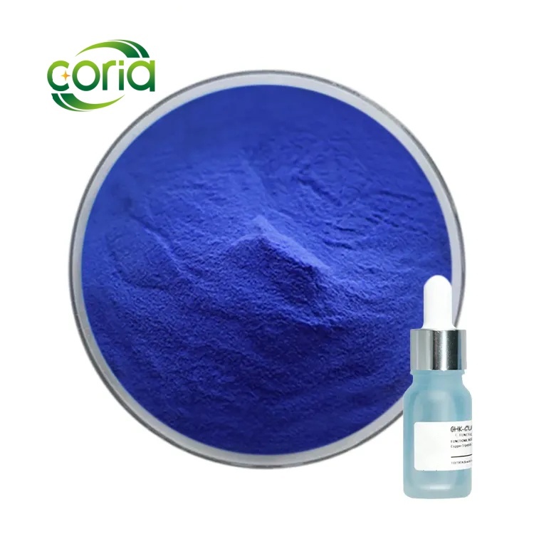 Competitive Price and High Quality Cosmetic Grade Copper Peptide Powder Ghk-Cu Powder