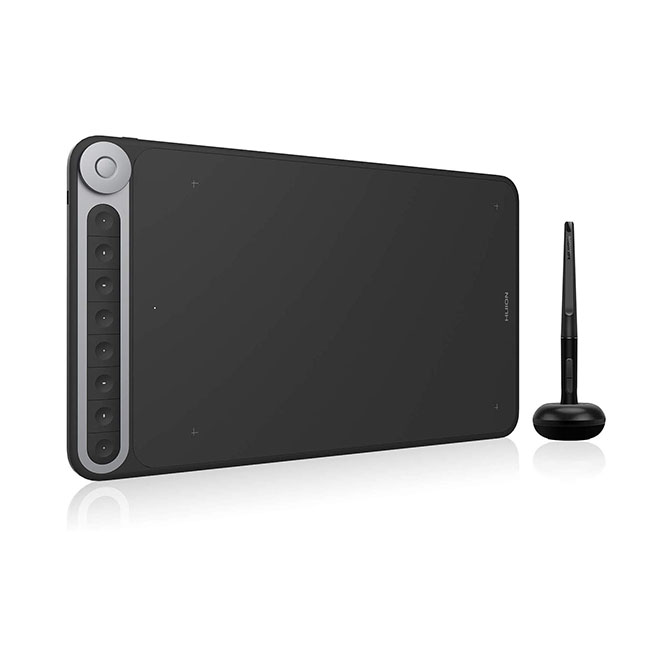 Новый 2020 Huion Q620M Циферблат цифровой профессиональный дизайн интерактивный детский графический планшет