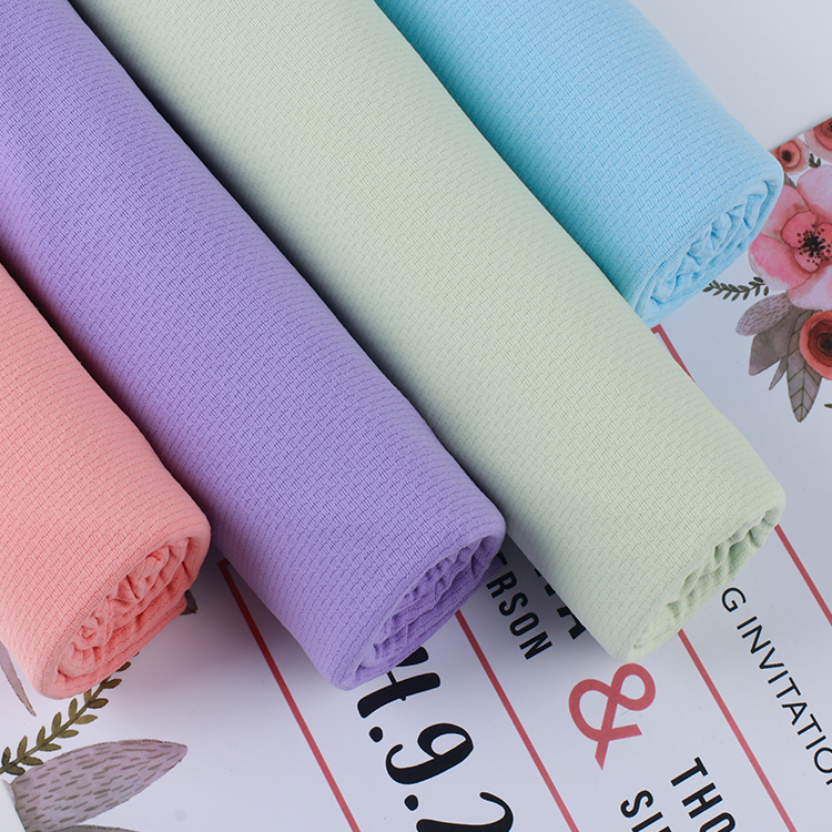 N015-3 New arrival stretch sun-protective clothing material polyester knit fabric
