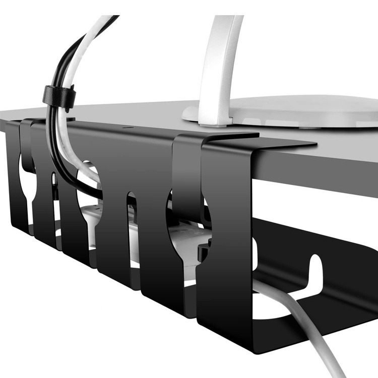 Easy Assembly Cable Management Under Desk Cable Management Tray Wire Management