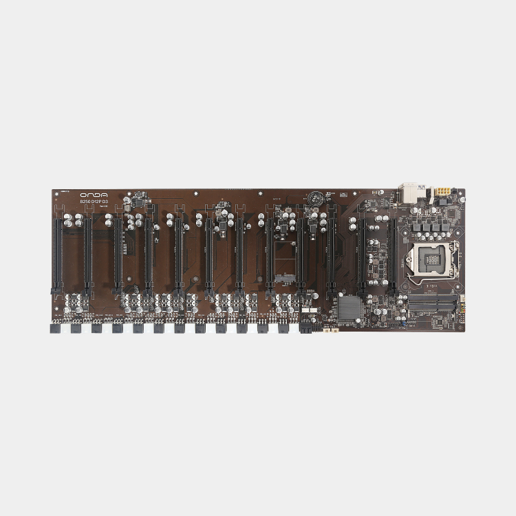 Корпус gpu для сервера материнская плата B250 с 12 ГП-слотами