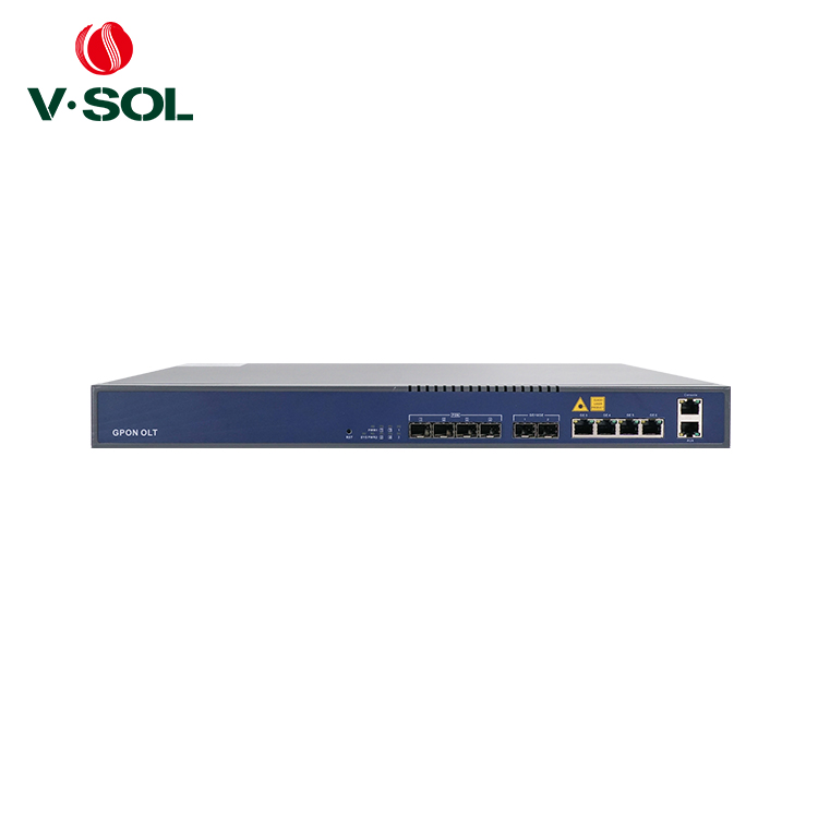4 порта olt gpon V-sol новая модель V1600G0, похожая на SmartAX MA5680T