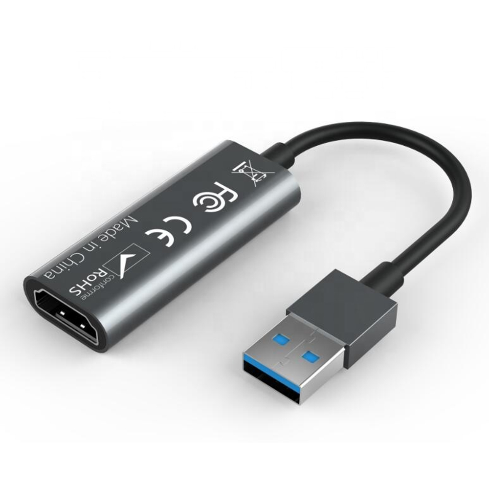New Style 60hz Metal Usb3.0 To hdmi-compatible Full Hd Video Capture Card For Game Ps4/xbox