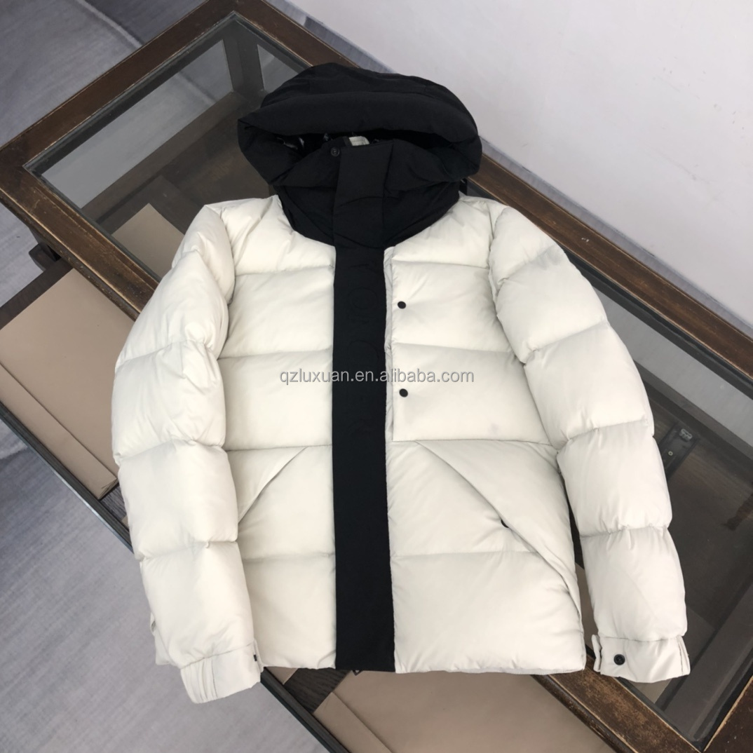 MONCL Luxury 100% Down Casual Hooded Jacket for Men Ume Darth Vader Outdoor Madeira Warm Men's High Quality Bubble Jacket