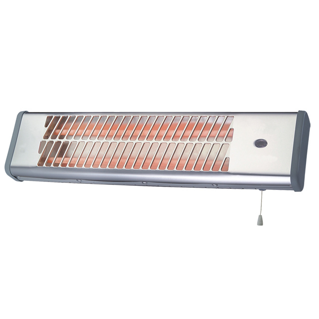 1200W 1500W Bathroom Wall Mounted Waterproof Heating Electric Infrared Quartz Heater