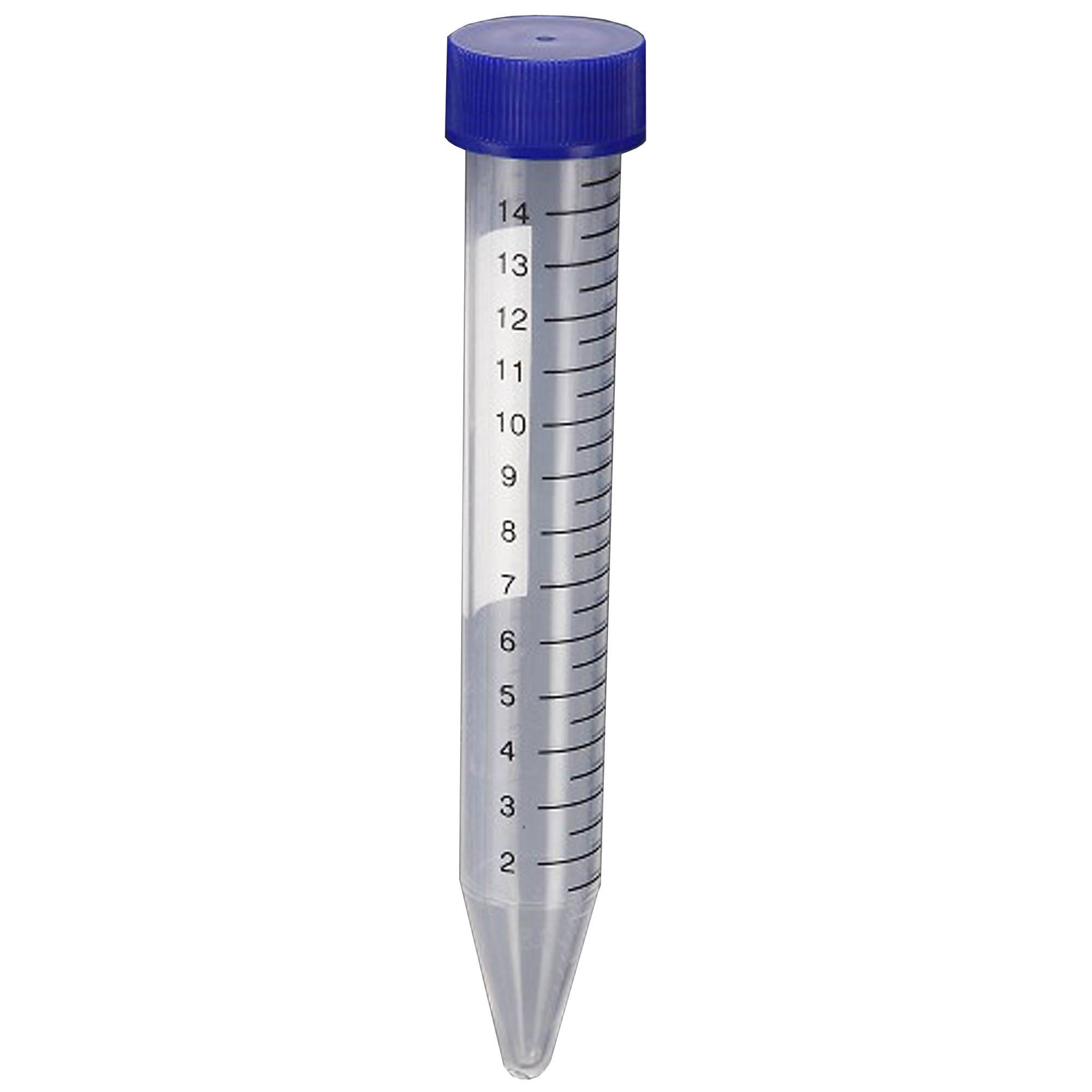 Lab Steril Disposable PP 15ml Conical Bottom Centrifuge Tube