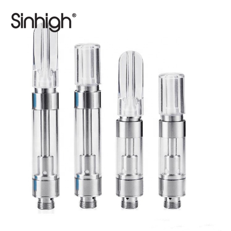 G5 Ceramic Coil Disposable Vaporizer Press-in Tip Vape Cartridge 2.0mm Hole 0.5 1.0ml Vape Carts Fit 510 Battery