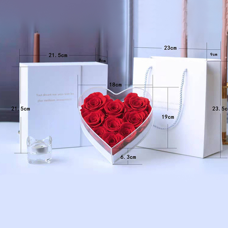 New Products Hot Selling Eternity Roses Wedding Decorations Preserved Rose Flowers
