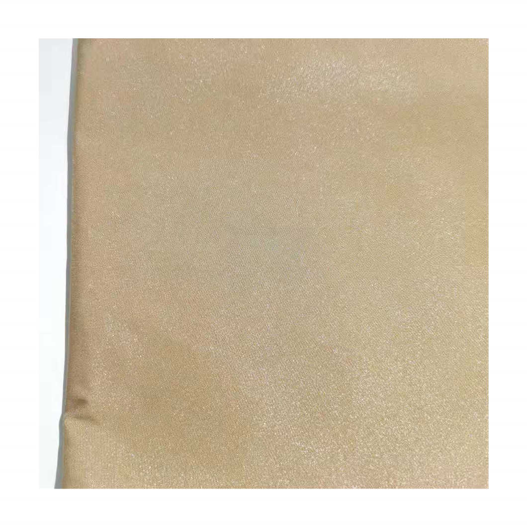 Can be customized new pearls peach skin fabric 100 Polyester breathable for Suit jacket