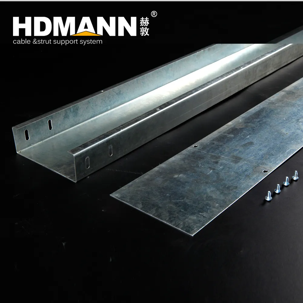 HDMANN Easy Installation Hot Dipped Galvanized Cable Trunking