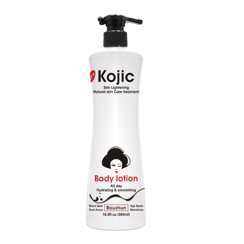 Лосьон для тела ROUSHUN Kojic, натуральный уход за кожей, удаление темных пятен, увлажнение и разглаживание в течение всех дней