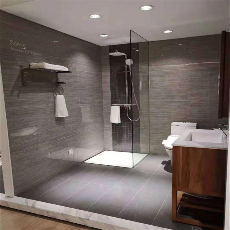 Luxury Prefabricated Integrated Bathroom Modular Bathroom Prefab Bathroom Unit with Toilet Sink Vanity