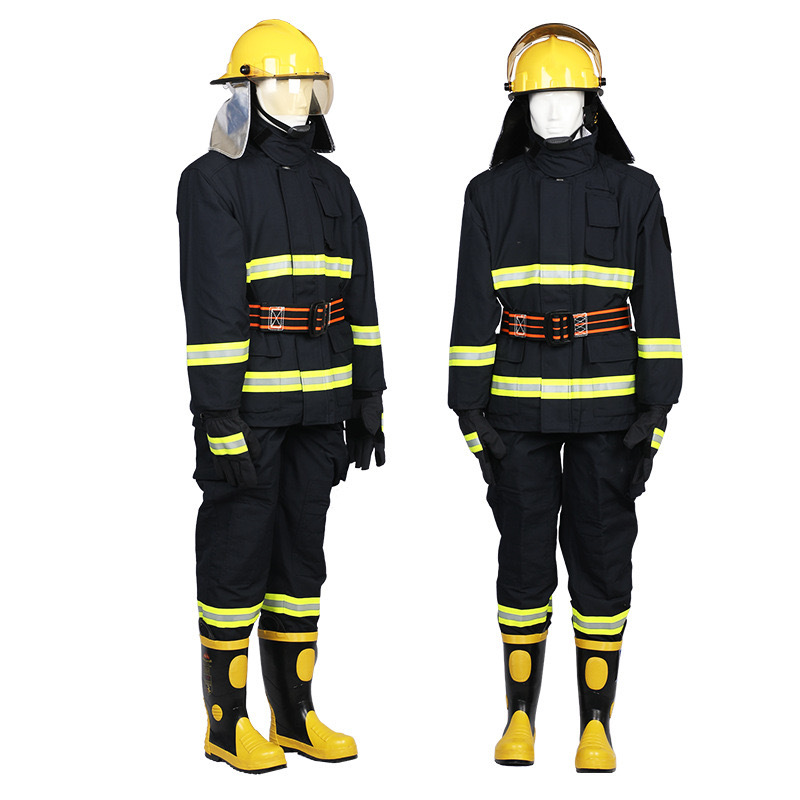 Firefighter's suit fire-resistant suit firefighter's high-temperature resistant structural firefighting suit