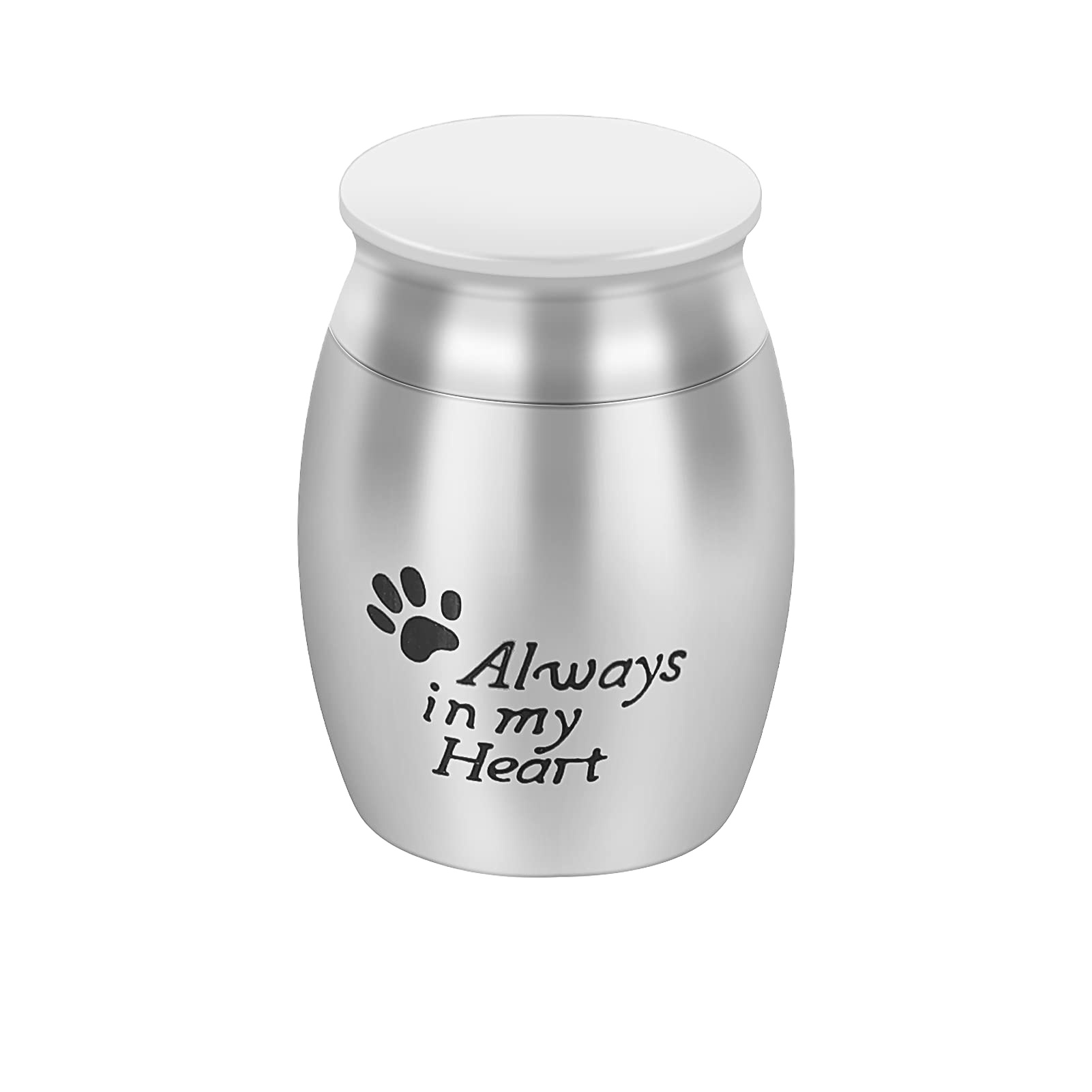screw-top lid seal Stainless Steel Mini memorial DIY carving surface pet urn