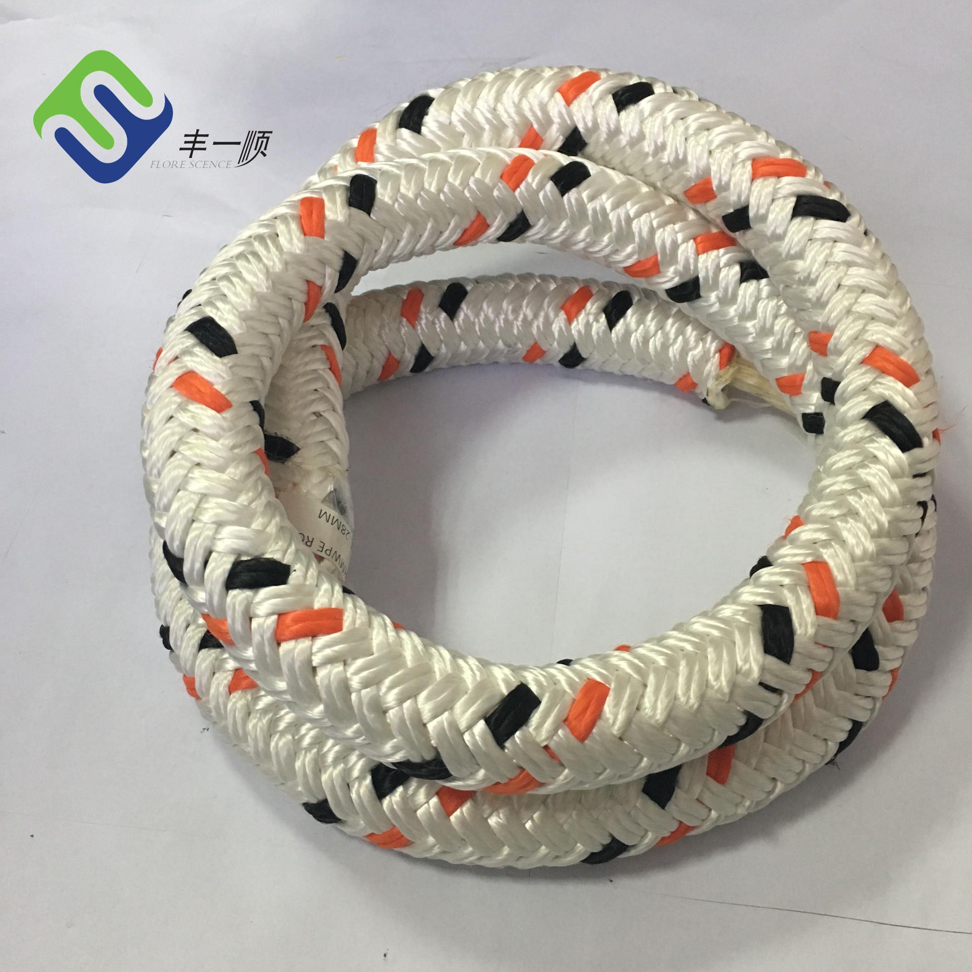 Веревка UHMWPE с полиэфирной крышкой швартовка веревка