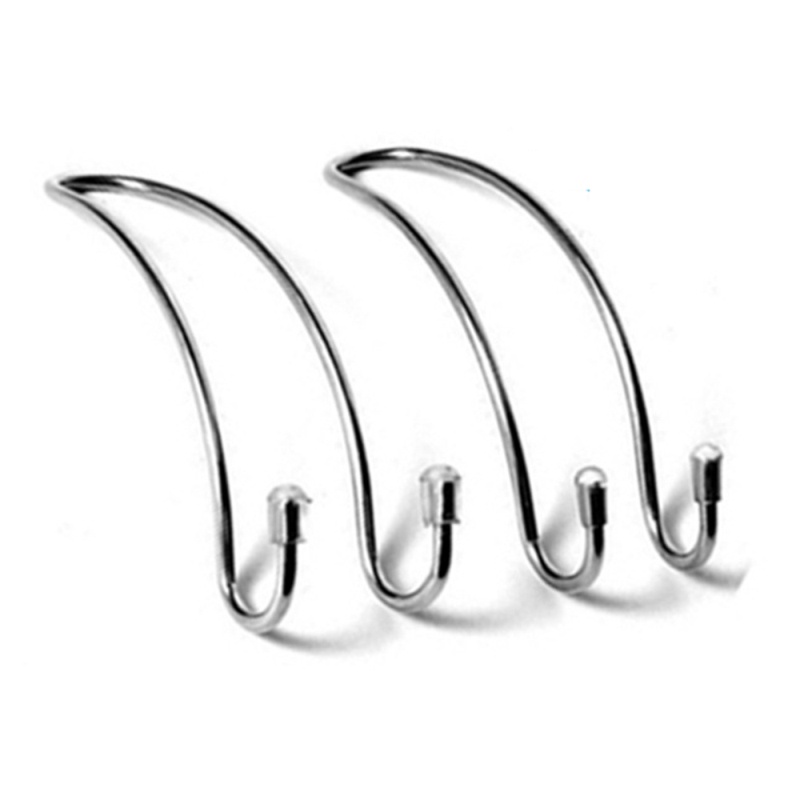 2 pieces Car Front Seat Back Headrest Hanger Hook Bag Holder Stainless Steel Stable