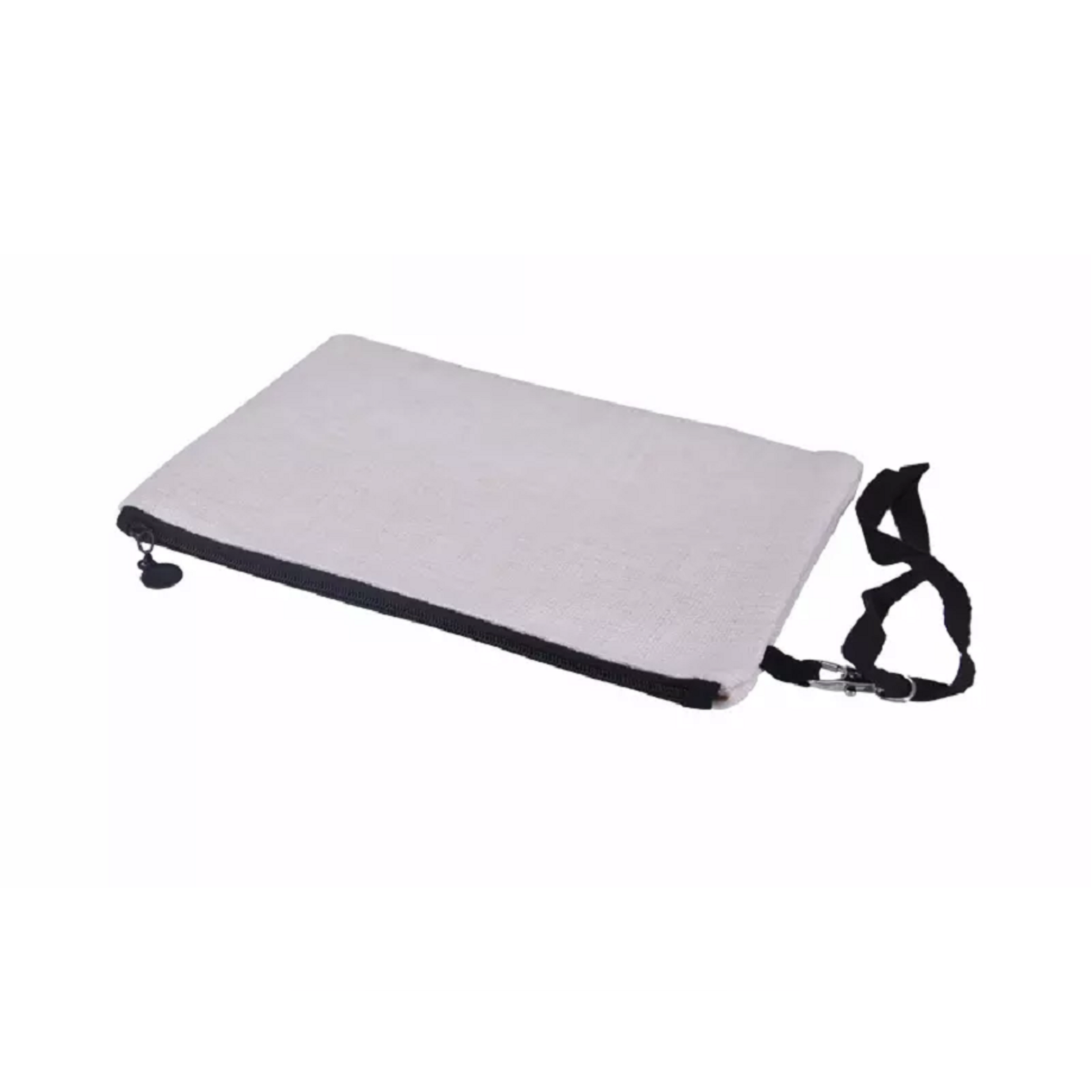 Prosub sublimation linen makeup bag heat transfer linen pencil bag flax coin purse blanks wholesale customize make up bag