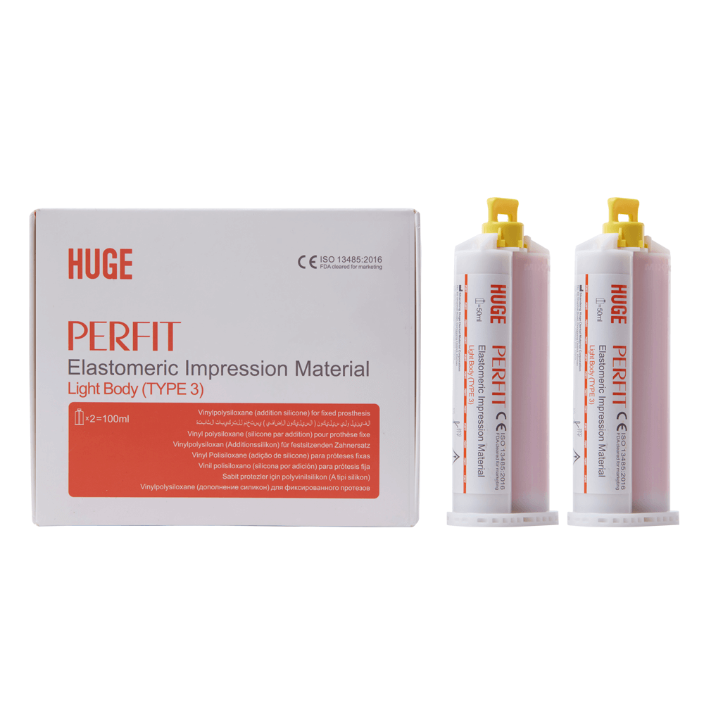Light Body Dental Elastomeric Impression wash material PERFIT VPS Silicone for dentist clinical use