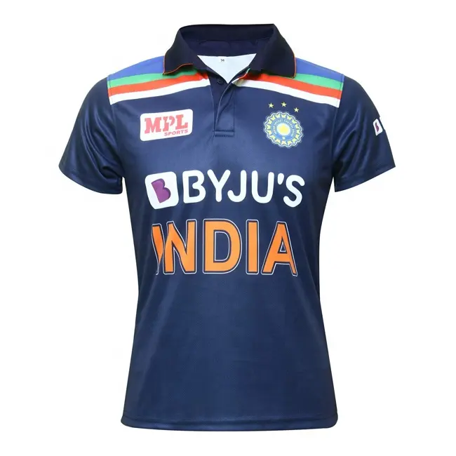 LOW MOQ high quality custom made fully sublimation print sports wear cricket jerseys polo shirt