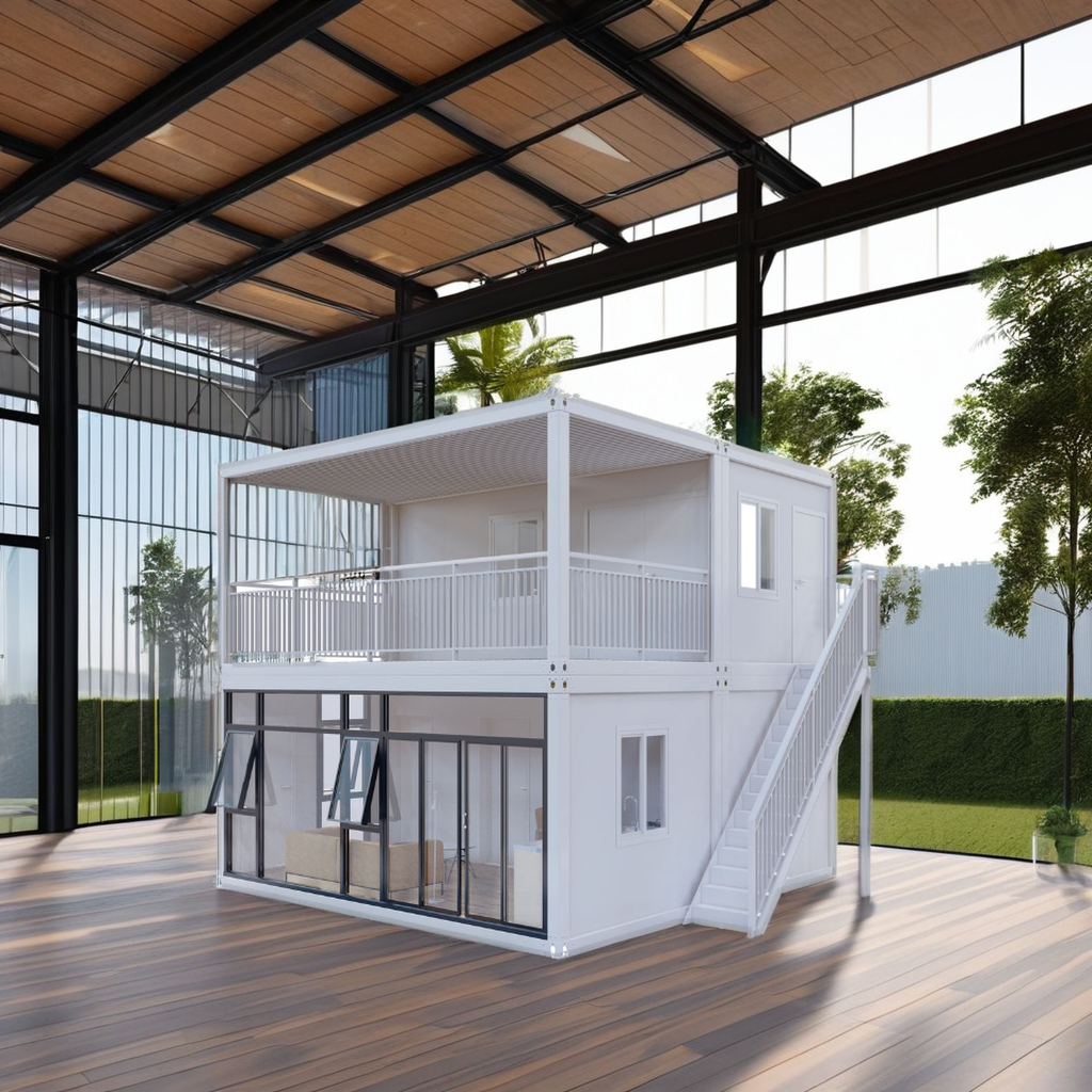 20 Feet Portable Flat-Pack Shipping Container Mobile Retail Shop for Clothing Prefab Pop-Up Store Hotels House Use Made Steel