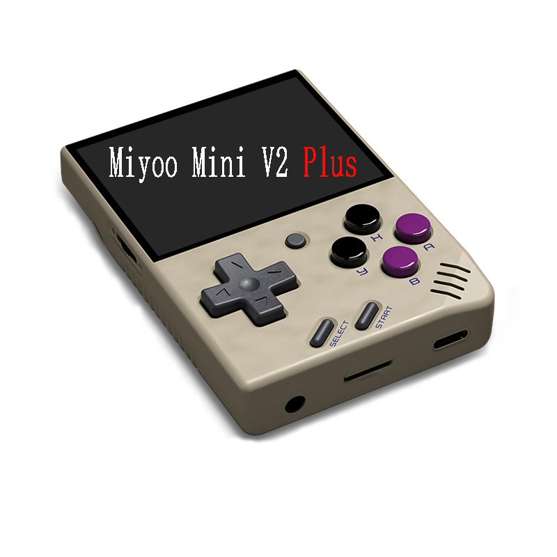 Miyoo Mini V2 PLUS портативная Ретро портативная игровая консоль 3,5 дюймов Ips Hdscreen видео игровые консоли операционная система Linux классические игры