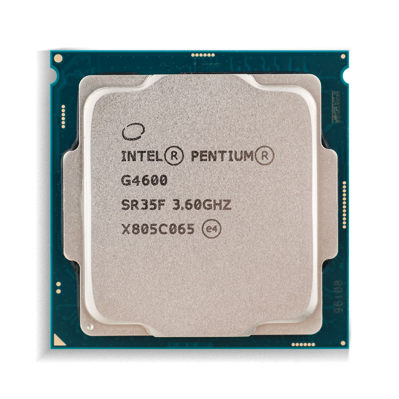Для процессора Intel Pentium G4600 3M Cache, 3,60 ГГц двухъядерный процессор LGA1151