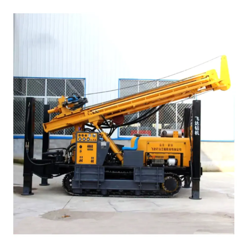 Factory Direct Sales 680m Portable Crawler Type Water Well Drill Rig Water Boring Machine Price