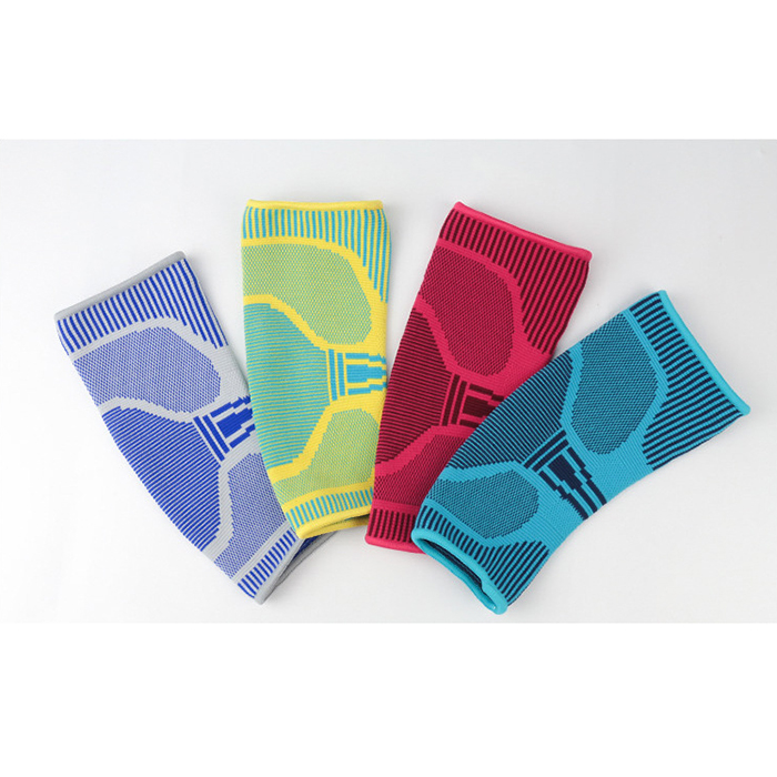 Unisex compression foot sleeve and open patella padded compression Ankle Brace for gym