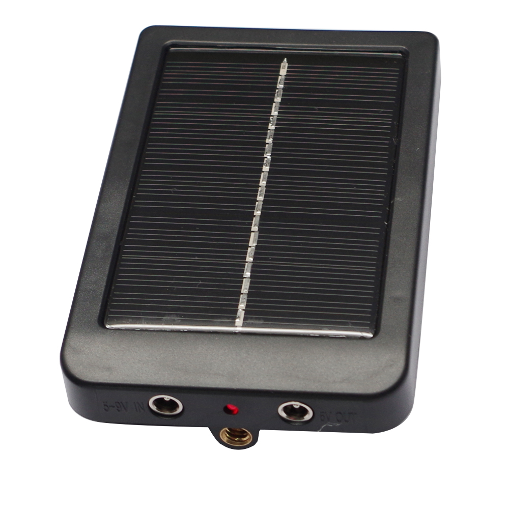 Solar Panel for hunting camera Supply Charger Battery for Suntek Camera HC300 HC500 HC700 HC801 HC-900 Trail Cameras