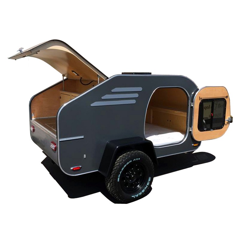 Внедорожных Mini 4x4 слеза Camper прицеп с тентом жилых автомобильных прицепах