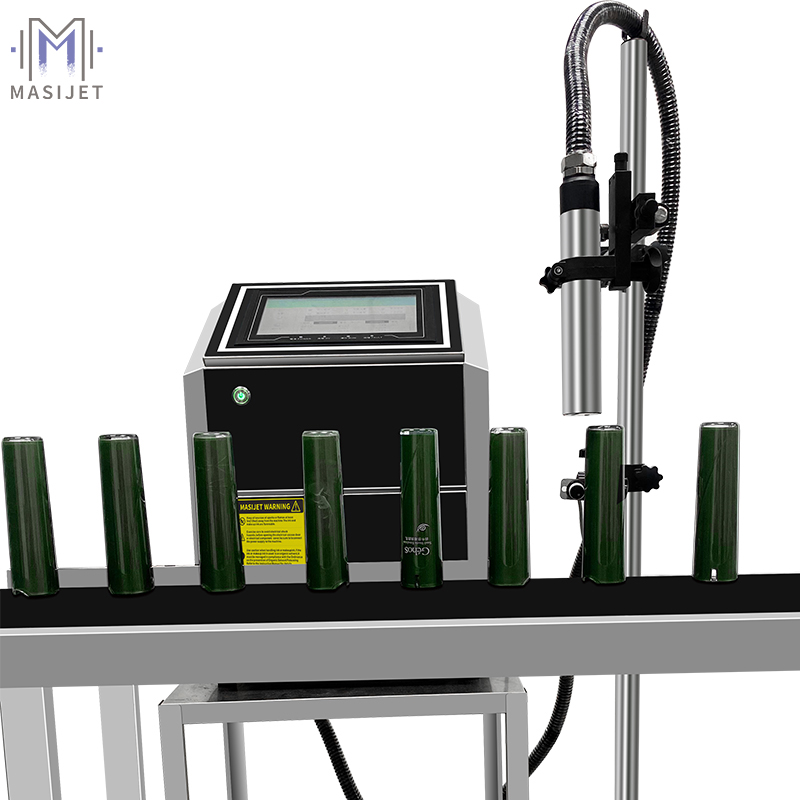 High definition dot matrix automatic coding machine, labeling machine, packaging bag date and batch number coding machine