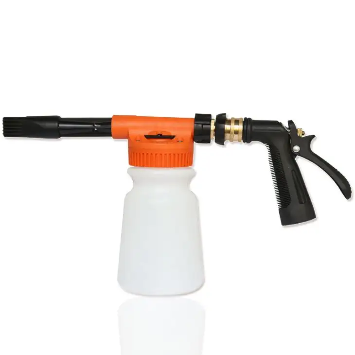 Low Pressure Brass Snow Foam Washer Car Wash Wide Spray Gun Washing Pump Soap Lance for Garden car Cleaning Tool 2022