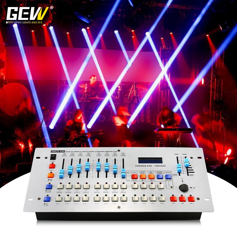 GEVV DJ пульт дистанционного управления 240 консоль DMX 512 контроллер